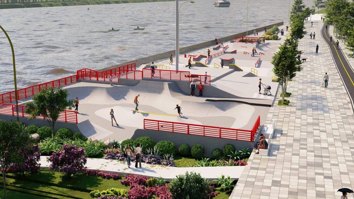 AlejandroChar's tweet photo. ¡Ya tenemos 25 oferentes para la obra del Skatepark que tendrá nuestro Gran Malecón!

El destino turístico favorito de los colombianos sigue creciendo con el deporte como protagonista. Muy pronto iniciaremos la construcción de un escenario de 2.400 m² con estándares internacionales, ideal para practicar skate, BMX y roller con vista a nuestro bello río Magdalena. ¡Atentos a lo que viene, que son muchas cosas buenas!