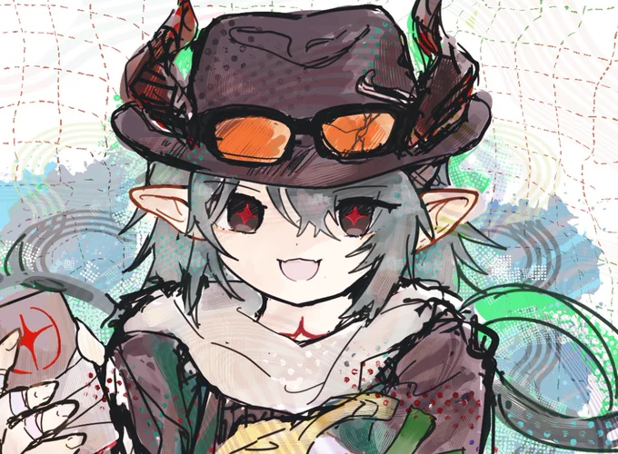 落書き ミトムクン 