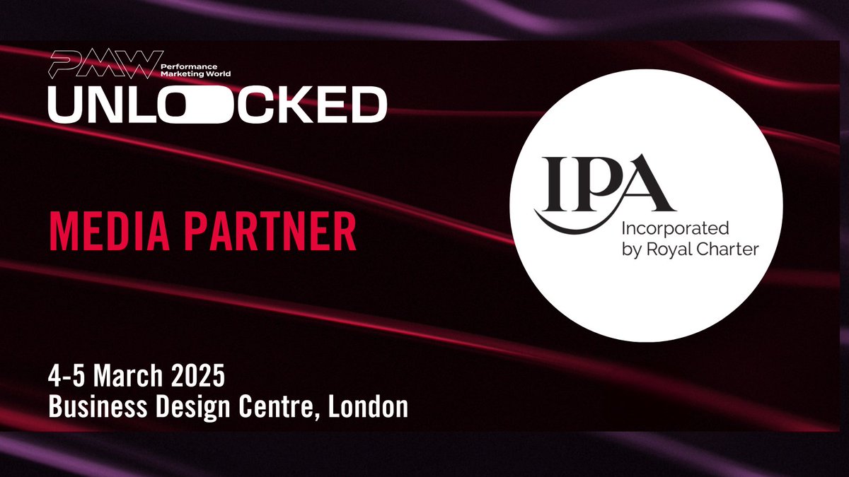 We are excited to partner with Performance Marketing World Unlocked to bring IPA members an exclusive discount to the conference and launch our reimagined IPA Digital Performance Essentials Certificate.

For full details and to secure your place: ipa.co.uk/news/digital-p…