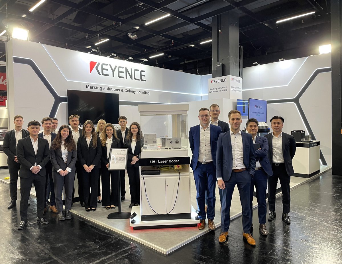 KEYENCE Deutschland (@keyenced) on Twitter photo ProSweets 2025 in Köln - Wir sind dabei! 🍬
 
Besuchen Sie uns am Stand G9 in der Halle 10.1 und lernen Sie unsere Beschriftungssysteme sowie unseren Kolonienzähler kennen.
 
Wir freuen uns Sie zu treffen! 😊
 
#prosweets #lebensmittelindustrie #innovation ProSweets 2025 in Köln - Wir sind dabei! 🍬
 
Besuchen Sie uns am Stand G9 in der Halle 10.1 und lernen Sie unsere Beschriftungssysteme sowie unseren Kolonienzähler kennen.
 
Wir freuen uns Sie zu treffen! 😊
 
#prosweets #lebensmittelindustrie #innovation