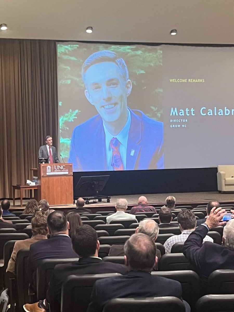 Excited to kick off #NCAgLeads Imagine Ag Day 2.0 with a #Helene recovery update from <a href="/Matt_Calabria/">Matt Calabria</a>, director of <a href="/NC_Governor/">Governor Josh Stein</a>’s Recovery Office for Western NC.