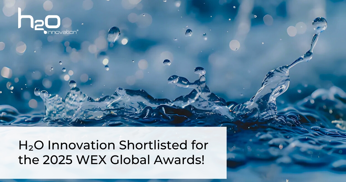 H2O_Innovation's tweet photo. We're proud to be shortlisted for the 2025 @WEX_Global Awards! Excited for the finals in Valencia!
Bonne nouvelle! H2O Innovation a été présélectionnée pour le WEX Global Awards 2025! Vivement la finale à Valence!
#sustainability #watertreatment #waterindustry https://t.co/n521Edl0Vm