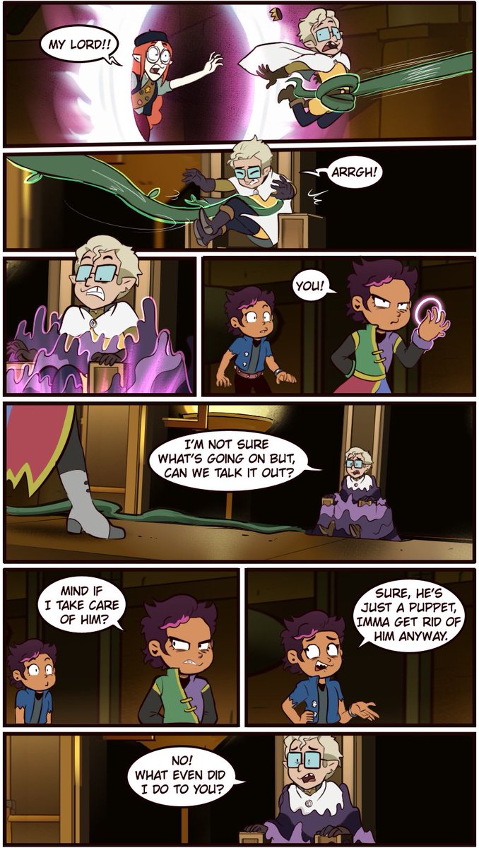 MoringmarkMark's tweet photo. Luzifer AU: Dispute #TheOwlHouse #toh https://t.co/2sbWEE9j95