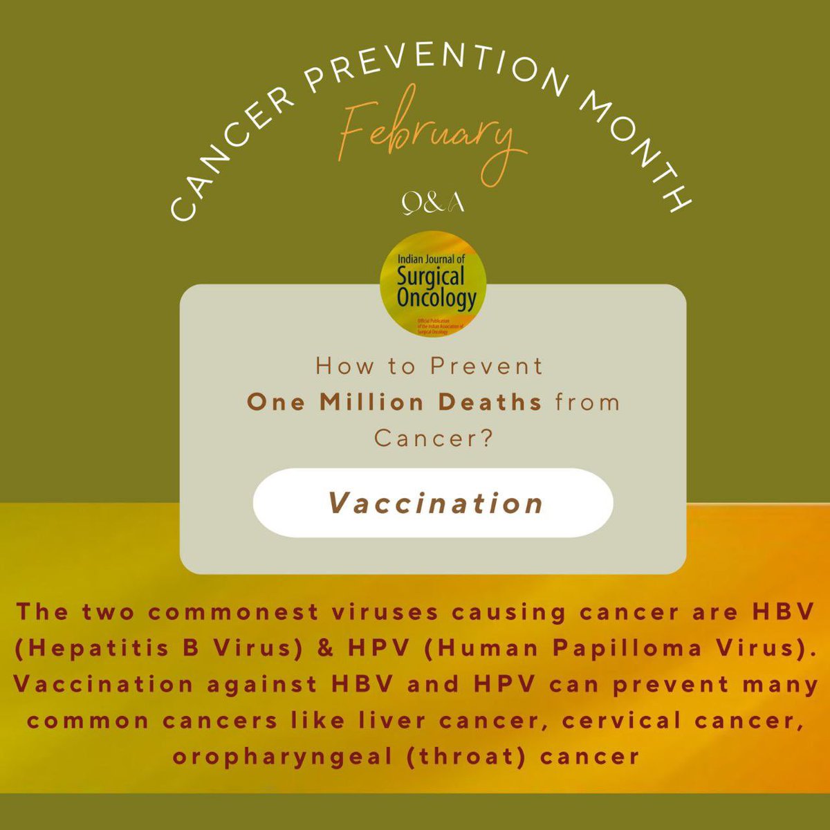#worldcancerday #unitedbyunique 
A big salute to all the oncologist for their resilience and dedication in fight against cancer. 
Level up your armametrium this #worldcancerday. 
Save 1 million lives, adopt and advise vaccination. 
#vaccinationforcancerprevention