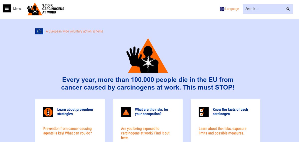 MKO (@mkoireland) on Twitter photo Today is World Cancer Day. The Roadmap on Carcinogens urges businesses to act and create safer workplaces. Every year, over 100,000 workers lose their lives due to exposure to cancer-causing substances at work. Discover more: stopcarcinogensatwork.eu.
#WorldCancerDay <a href="/TheHSA/">Health and Safety Authority</a> Today is World Cancer Day. The Roadmap on Carcinogens urges businesses to act and create safer workplaces. Every year, over 100,000 workers lose their lives due to exposure to cancer-causing substances at work. Discover more: stopcarcinogensatwork.eu.
#WorldCancerDay <a href="/TheHSA/">Health and Safety Authority</a>