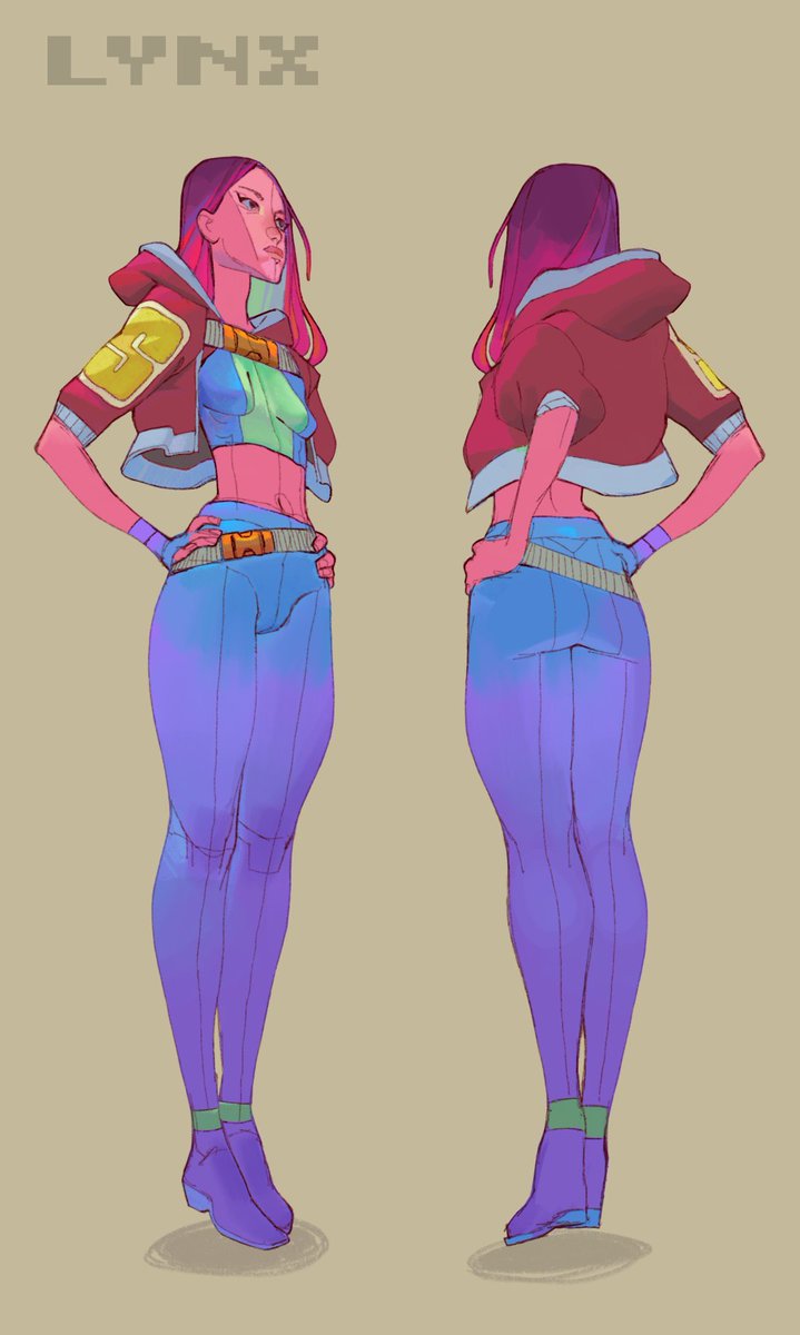 fornani_dev's tweet image. lately i have been working on character design sheets for my game. here is Lynx!