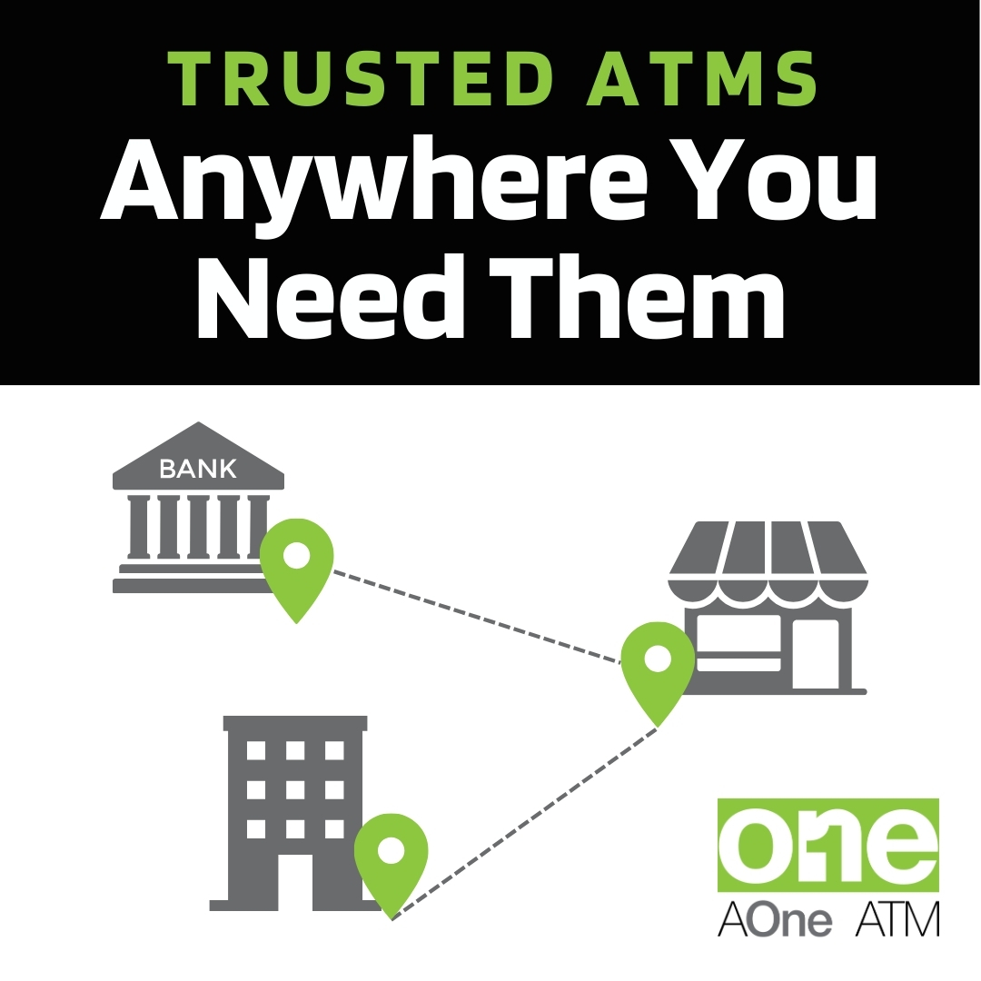 AOneATM's tweet photo. From banks and credit unions to retailers and employee groups, we ensure reliable, secure ATMs—anywhere you need them. With AOne, you're choosing peace of mind and performance you can count on. 🤝

https://t.co/y79AKJ3p1e

#CreditUnion #DigitalBank #MemberEngagement #MiniBranch https://t.co/H6tCi0DONE