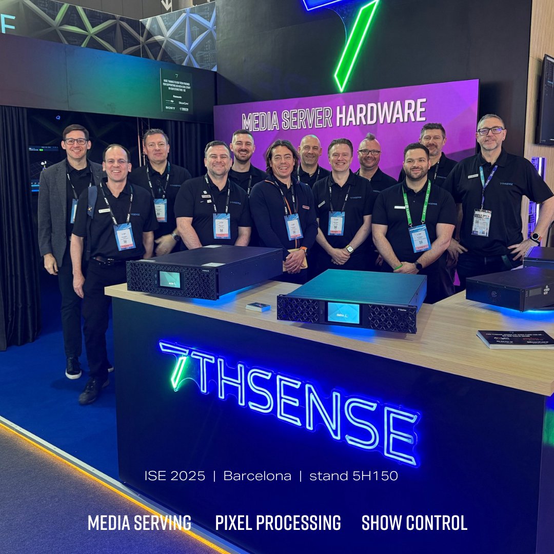 7thSenseDesign's tweet image. 📍 #ISE2025 | stand #5H150 | Barcelona