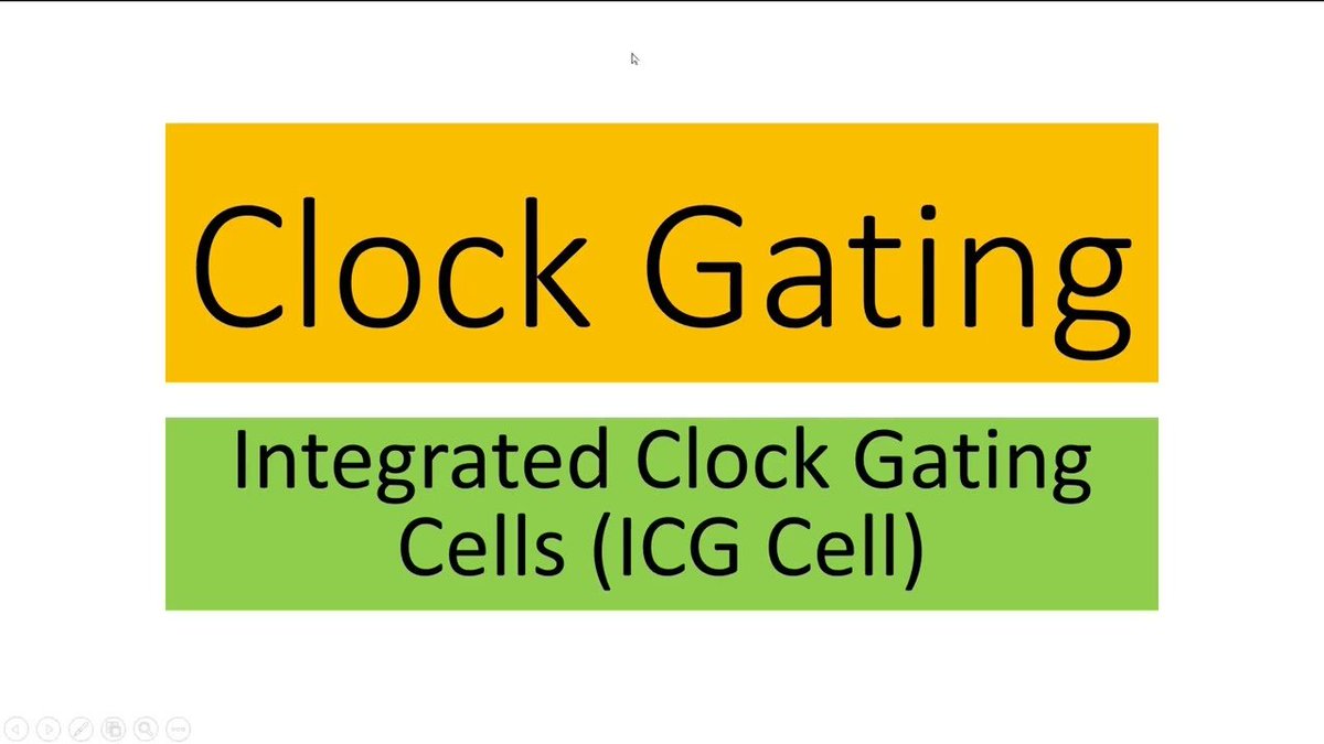 Technical_Bytes's tweet image. The video explains clock gating and the importance of clock gating.

youtube.com/watch?v=OD5tZM…
