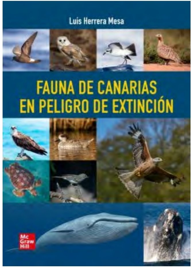 Hoy también ve la luz un comentario sobre el libro

Fauna de Canarias en Peligro de Extinción, cuyo autor es Luis Herrera Mesa. McGrawHill. 245 pp. ISBN: 978-84-486-4492-5

No te lo pierdas!! Descarga o consulta en: entomologica.es/publicaciones-…