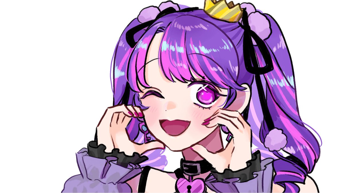 紫音　手描きイラスト　リクエスト 4a58a35e2979e4f54b3c18a641f4cd
