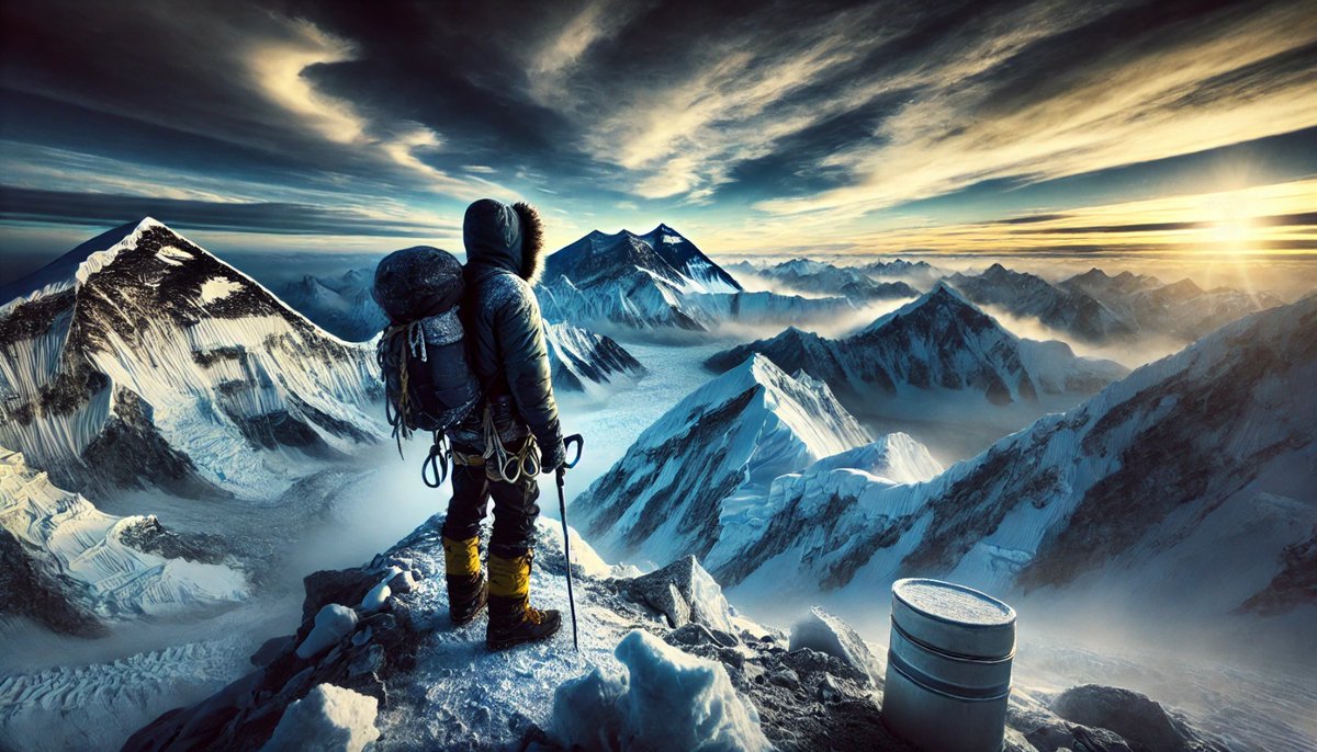 laitman's tweet photo. Why Do People Want to Climb Mount Everest, Risking Their Lives?

Many strive to climb Mount Everest, as it is one of the Earth’s highest peaks, reaching 8,848 meters above sea level. Climbers and scientists have even called this extreme altitude the "death zone." Indeed, why do so many people seek to climb such heights, putting their lives at risk?

It is a sport, a game—a way to prove to oneself that it can be done, just as others have done. Deep down, we possess a desire to establish ourselves above nature, to show that we can rise beyond its limits. This inclination to climb higher, to achieve more, and to prove ourselves extends even beyond physical limits.

The same inner drive exists in our #spiritual ascent, i.e., in rising above our individual selves to a complete positive connection with others and nature. In general, we wish to conquer peaks, to be above nature, to rise above ourselves, and to realize ourselves at the most extreme point. It is a fundamental human quality.

Unlike animals, which instinctively seek maximum comfort and security, we humans find no satisfaction in comfort alone. If there remains an opportunity to assert ourselves, we will pursue it. This is because within us, in addition to the inanimate, vegetative, and animate levels of nature, exists something even higher—the human level.

What is this human level that makes us risk and endanger our lives? It is the desire to be above nature. Within us, there exists an additional point called "human," but it resides inside the animalistic nature. This creates an internal conflict: as we develop this higher human quality, the animalistic part begins to suffer. It protests, wondering, “Why do you neglect me? Why are you striving for something beyond me?” Here, we encounter a struggle—the human part aspires upward, while the animalistic part resists, fearing its own diminishment.

If we focused on rising above the animal level within us, we would feel no need to cross oceans, climb the highest mountains, or dive to the depths of the sea. That is, the biggest ascent we can do as humans—the attainment of life’s meaning and purpose—is not found in these physical conquests but in overcoming our inner nature. Our most meaningful ascent is not in challenging our physical limits but in rising above the ego that resides within us.

To rise above nature means to rise above human egoistic nature, i.e., the desire to benefit ourselves at the expense of others. The human ego manifests on three levels: inanimate, vegetative, and animate. To rise above it means to shift from a state of hatred toward one’s neighbor to a state of love. This is the most significant elevation we can conduct in our lives—one that does not require scaling mountains or plunging into deep waters, but rather, reaching the highest peak within: the transformation from egoistic self-love to the love of others.

#life  #love  #development
