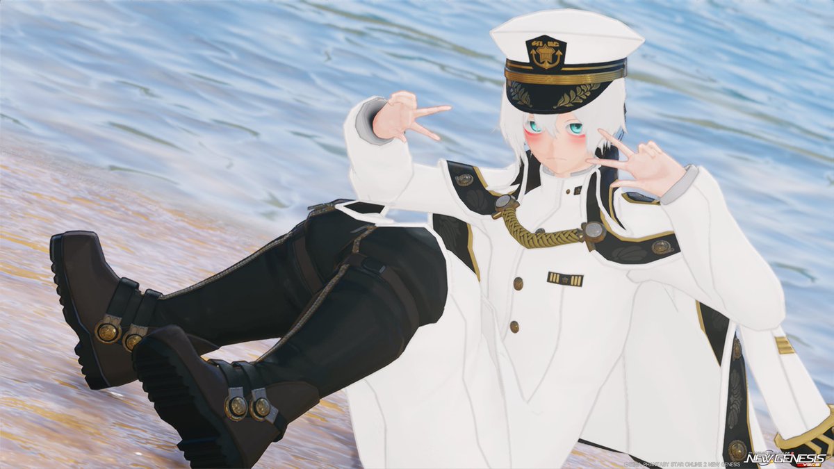 R20670138's tweet photo. 僕…可愛くなった…？
 #PSO2NGS_S︎S 
 #メンテの日なのでssを貼る https://t.co/ZNuzItACwg