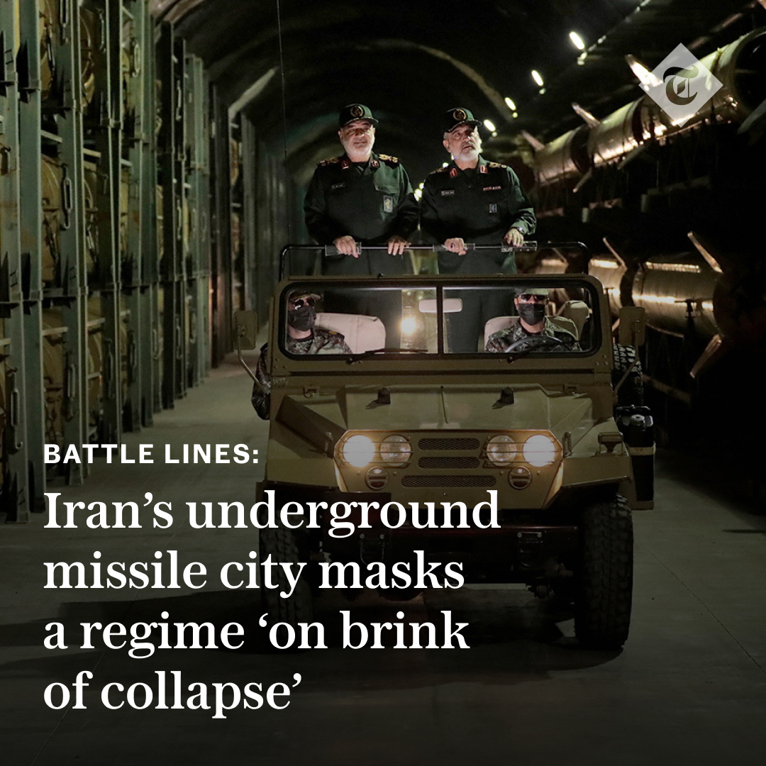 The Telegraph (@telegraph) on Twitter photo Amid news of Iran developing new ballistic missiles and unveiling an underground missile city, the Battle Lines podcast will be looking at the truth behind this show of force
<a href="/venetiarainey/">Venetia Rainey</a> | <a href="/RolandOliphant/">Roland Oliphant</a> | <a href="/akhtar_makoii/">Akhtar Makoii</a>
Listen to the latest episode now: Amid news of Iran developing new ballistic missiles and unveiling an underground missile city, the Battle Lines podcast will be looking at the truth behind this show of force
<a href="/venetiarainey/">Venetia Rainey</a> | <a href="/RolandOliphant/">Roland Oliphant</a> | <a href="/akhtar_makoii/">Akhtar Makoii</a>
Listen to the latest episode now: