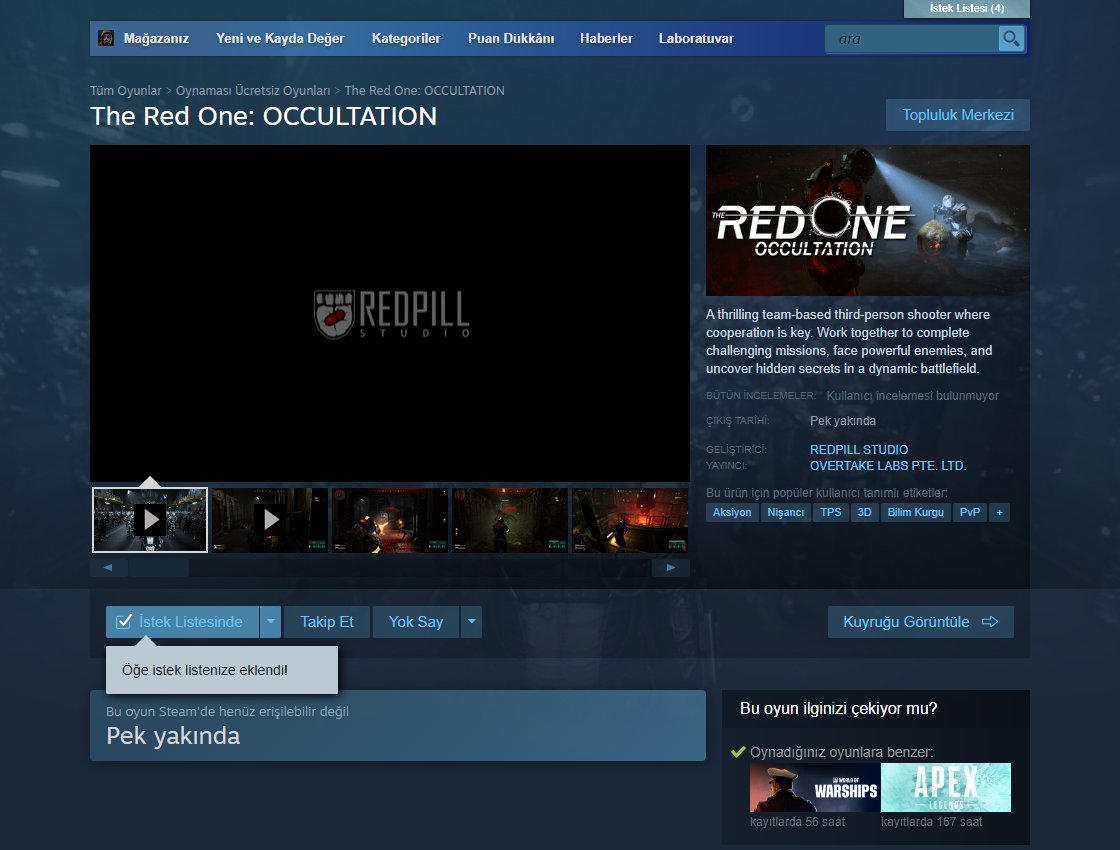 Beatcoin1M's tweet image. LFG #TheRedOne #steam $OVT