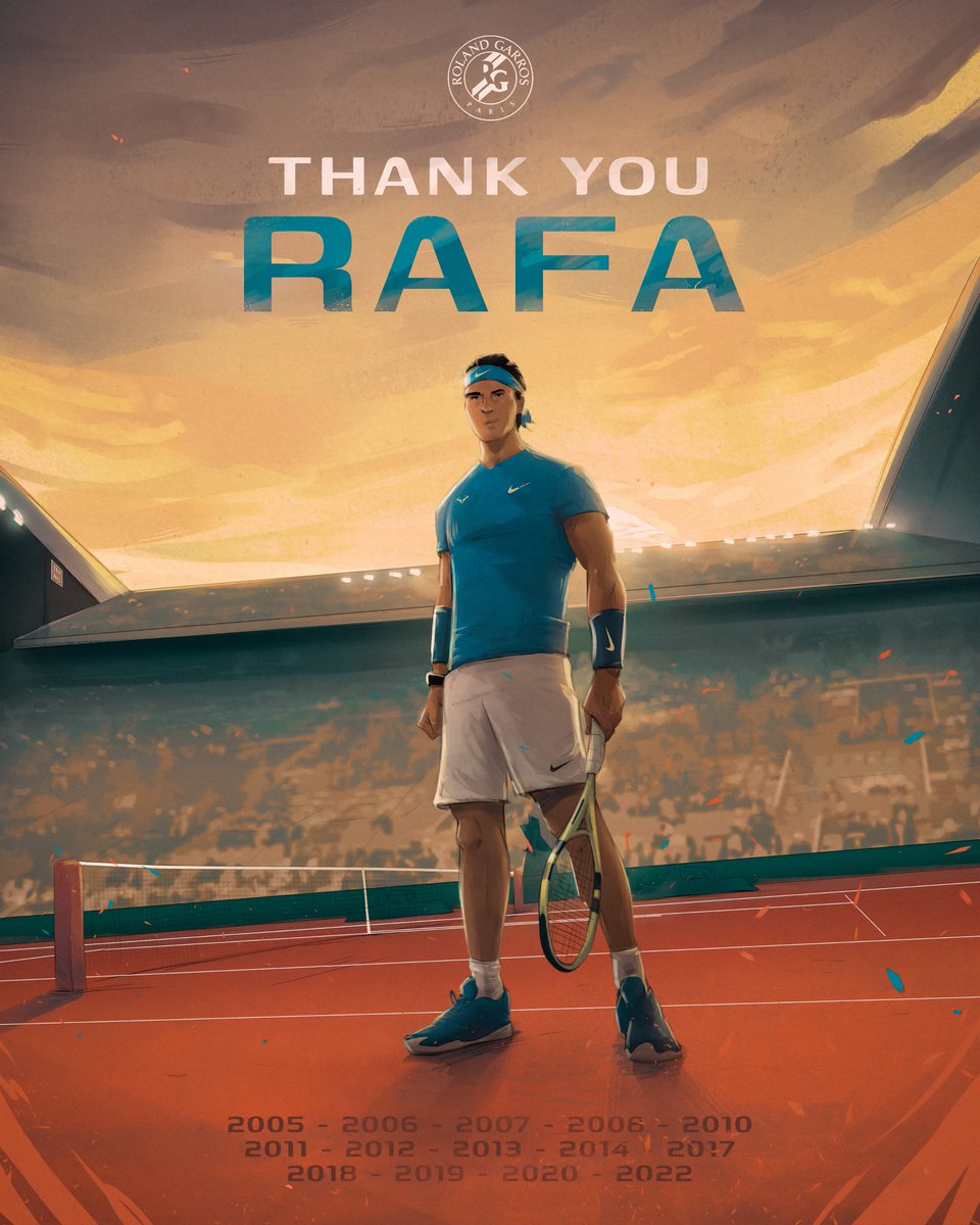 Rafa.

A bit late on this one, but never too late to pay tribute to a legend.