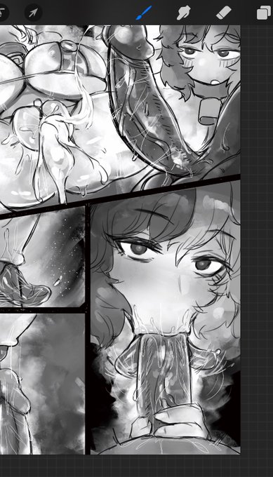 漫画を描いてます
お掃除 