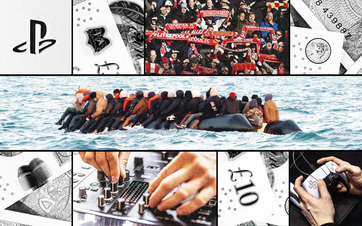 disclosetv's tweet photo. JUST IN - Local authorities in the UK have spent £141 million of taxpayer money on services for migrants such as PlayStations, yoga and circus skills classes, driving and DJ lessons — Telegraph https://t.co/M9yskFbypM