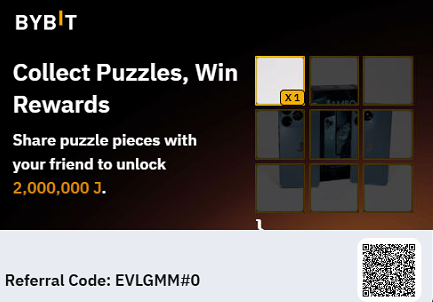 Your friend has shared a puzzle piece with you to help unlock 2000000 J. Come claim it now! Please click here:  bybit.com/en/trade/spot/…