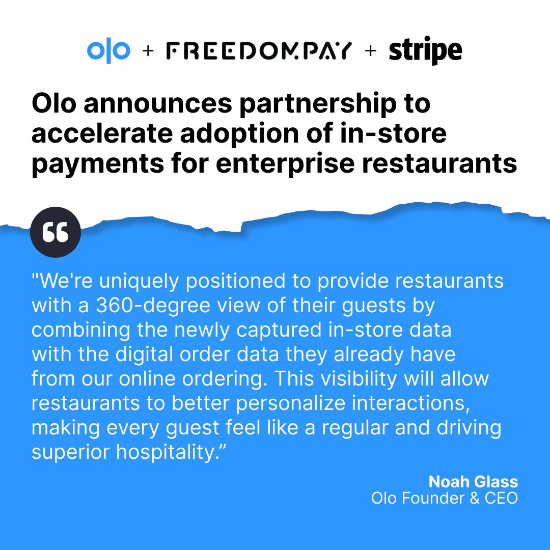📰 Big news! We’re partnering with <a href="/freedompay/">FreedomPay</a> and <a href="/stripe/">Stripe</a> to simplify payments and enhance guest experiences.

Through this integration, more brands can aggregate both digital and in-store transactions into a single guest data profile. Read more: businesswire.com/news/home/2025…