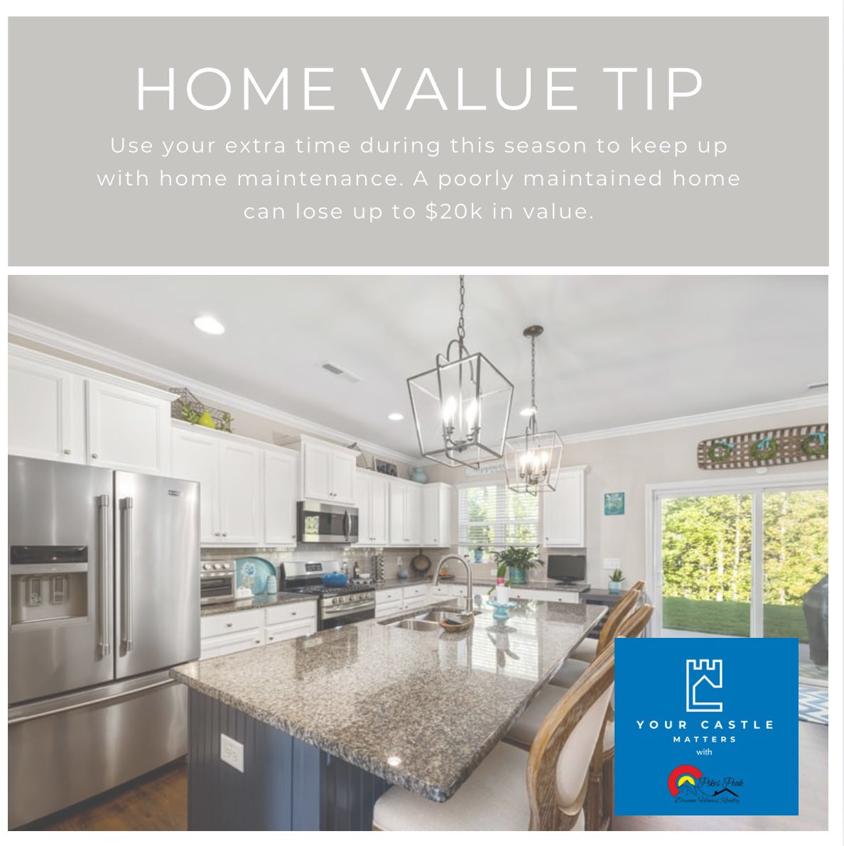 EncisoRealtor's tweet image. 💡 Tip: Stay on top of small repairs, routine checks, and seasonal upkeep to keep your home in tip-top shape—and your property value intact.

#HomeValueTips #ProtectYourInvestment #HomeCareMadeSimple #inspirecoloradocollective #yourcastlematters #yourfuturematters