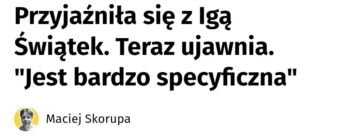 abramowiczd's tweet image. Tytuły wyrywane z kontekstu, które nie mają nic wspólnego z rzeczywistością. Jest ich więcej i więcej. Czy to nowy standard?
za @Strzewa91