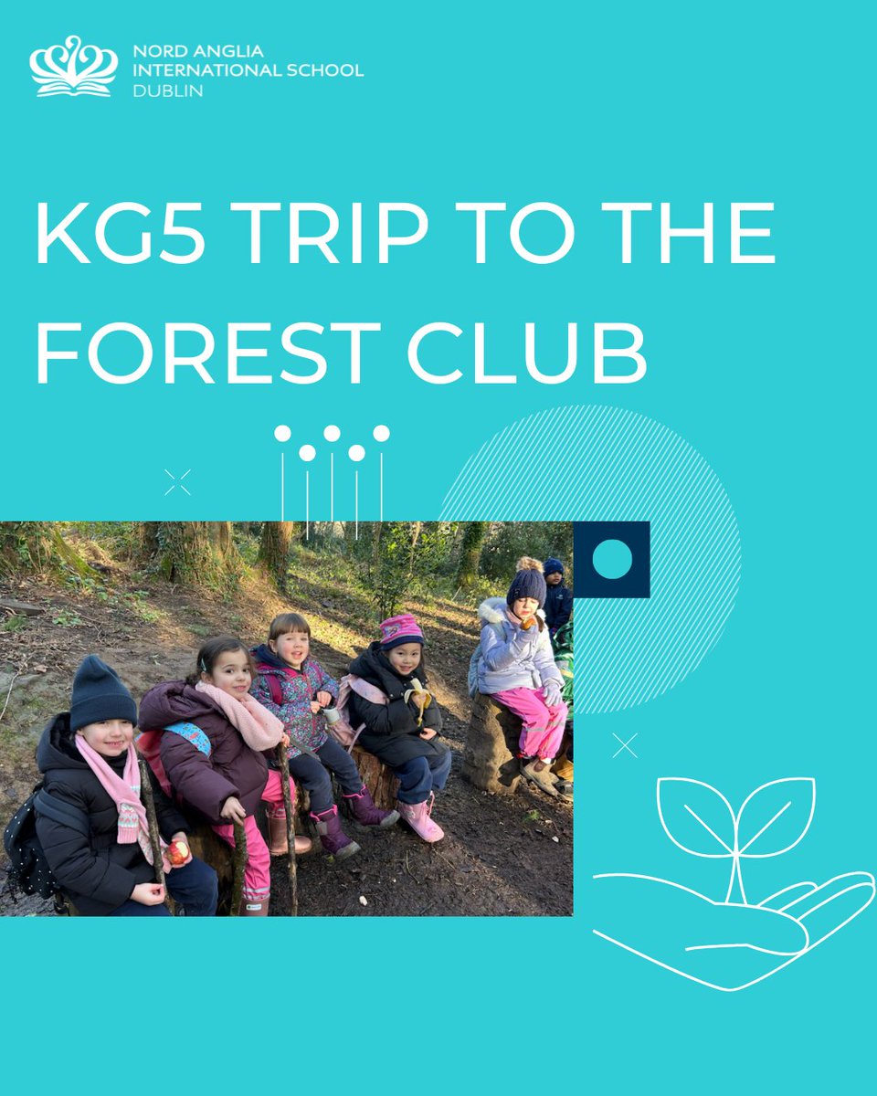 NAISDublin's tweet image. Sunshine, nature, and endless adventures! 🌞🍃 Our KG5 classes had an amazing time in the forest—playing, building dens and toasting marshmallows by the fire, discovering just how powerful their senses are in exploring the world around them.🔥🌎💚
#CreateYourFuture #EarlyYears