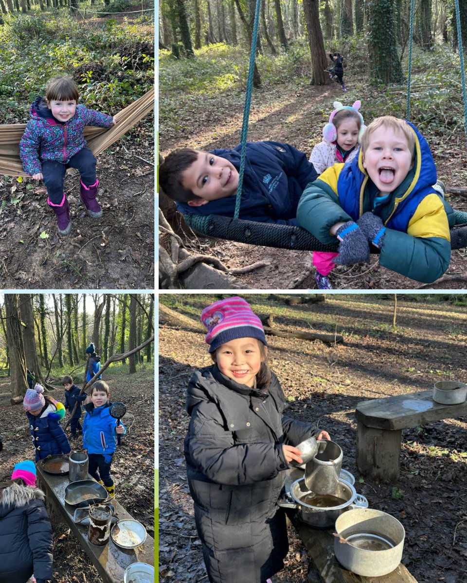 NAISDublin's tweet image. Sunshine, nature, and endless adventures! 🌞🍃 Our KG5 classes had an amazing time in the forest—playing, building dens and toasting marshmallows by the fire, discovering just how powerful their senses are in exploring the world around them.🔥🌎💚
#CreateYourFuture #EarlyYears
