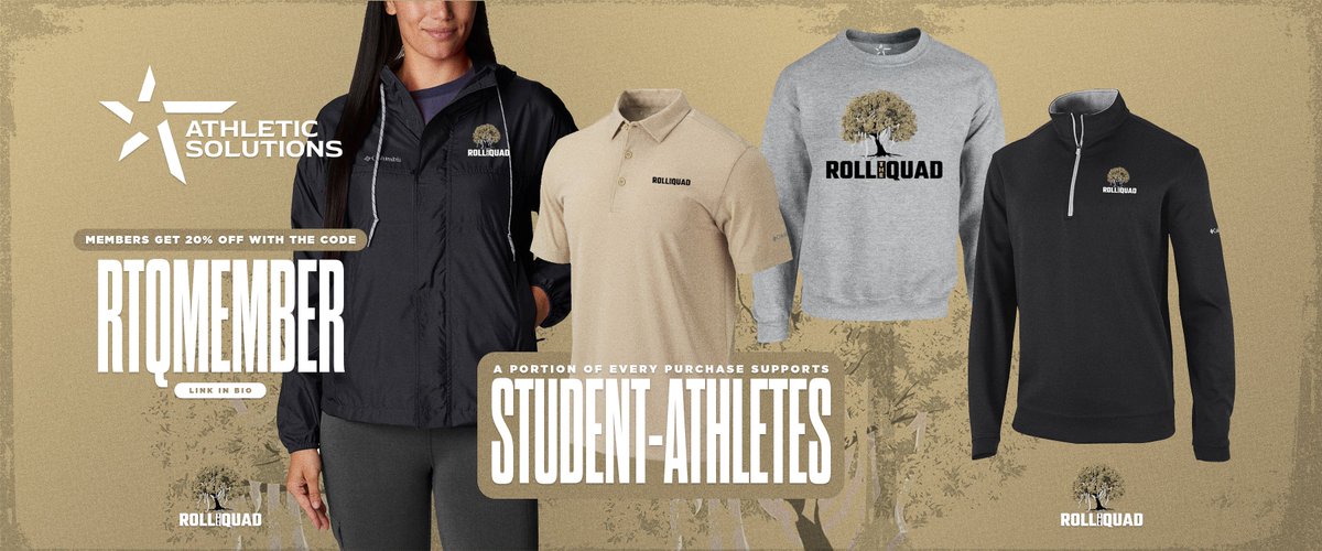Hey RTQ Members, your exclusive 20% OFF code is here. 🎉 Use RTQMEMBER at checkout. The offer ends on 2/14. 
🔗rollthequad.athsolutions.shop