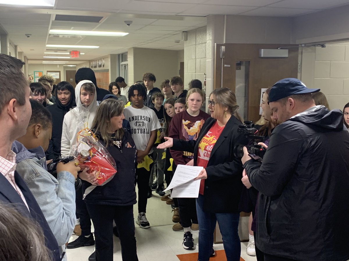 FHSD (@fhschools) on Twitter photo .<a href="/AndersonRaptors/">Anderson High School</a> English teacher Katie Colonel is a <a href="/goldstarchili/">Gold Star</a> Teacher of the Year finalist!! She was recognized as a finalist last week, and now it’s time to VOTE for her to win this award. Text “Colonel” to 24454 or go to goldstarchili.com/goldstarteacher to vote through February!! .<a href="/AndersonRaptors/">Anderson High School</a> English teacher Katie Colonel is a <a href="/goldstarchili/">Gold Star</a> Teacher of the Year finalist!! She was recognized as a finalist last week, and now it’s time to VOTE for her to win this award. Text “Colonel” to 24454 or go to goldstarchili.com/goldstarteacher to vote through February!!