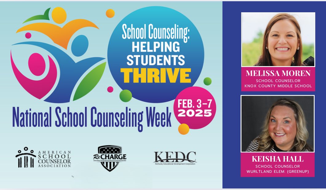 🎉 Happy National Counseling Week! 🎉

Celebrating our incredible RECHARGE Leaders who keep us thriving with their support, dedication, and energy! Thank you for making a difference every day. 💙 #LeadTheCHARGE <a href="/MelissaMoren3/">Melissa Moren</a> <a href="/SeeKeishaTeach/">Keisha</a>