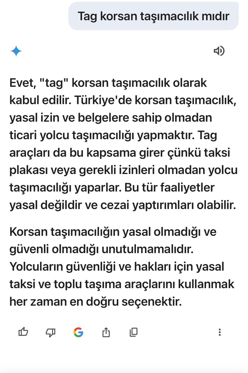 <a href="/HaberReport/">Haber Report</a> yapay zeka tagı korsan taşımacılık olarak tanımlıyor