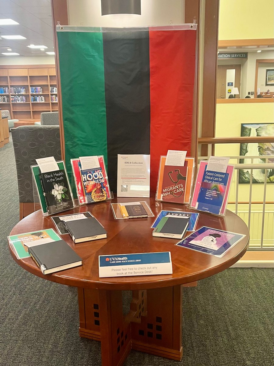 Celebrating Black History Month at HSL! 

Please visit our book display in the HSL lobby. 

buff.ly/3WMSlrX