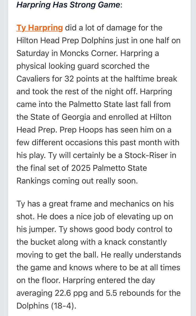 <a href="/PrepHoopsSC/">Prep Hoops South Carolina</a> <a href="/HHPhoops/">Hilton Head Prep Boys Basketball</a> <a href="/WH_Barons/">Wilson Hall Athletics</a> <a href="/CoachRipRipley/">Rip Ripley</a> <a href="/HughHumphries2/">Hugh Humphries</a> <a href="/ShawnMichaelM18/">Shawn Michael Matthews</a> <a href="/SeanPhalen9/">Sean Phalen</a> <a href="/PrepHoops/">Prep Hoops 🏀</a>