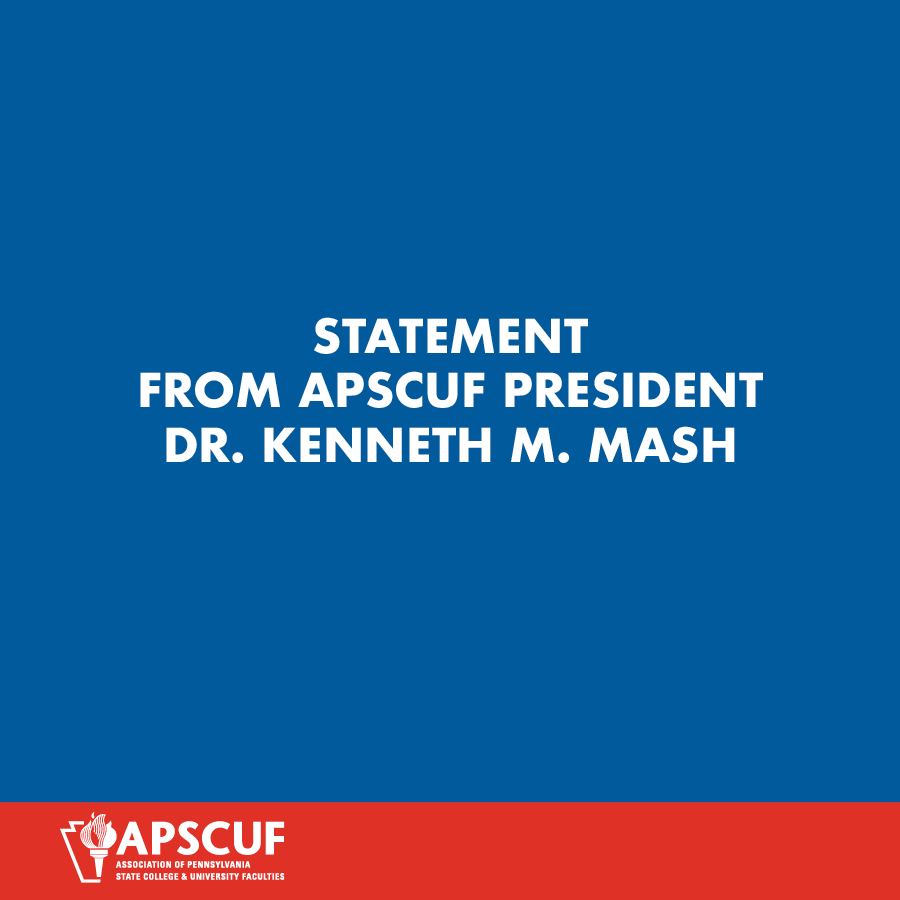 “We look forward to doing whatever we can to make sure this proposal is included in the state budget.” —APSCUF President <a href="/kmmash/">Ken Mash</a> 

Read his full statement: bit.ly/3EmOeNf

The budget proposal: pa.gov/governor/gover…