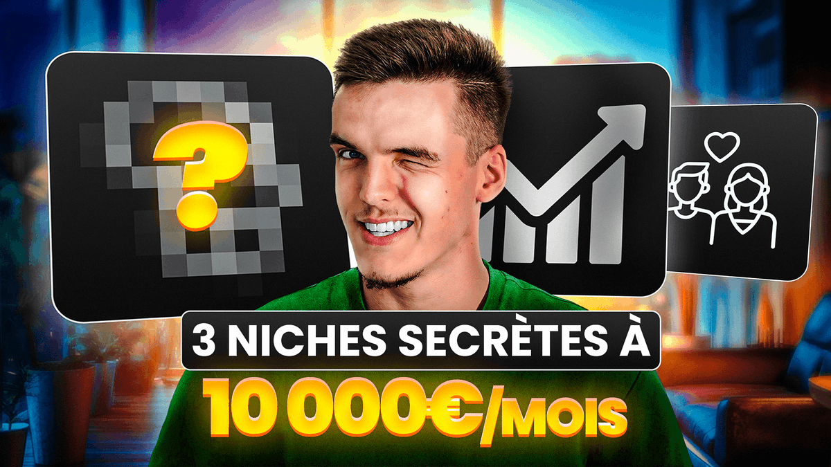 3 niches secrètes pour faire + 10 000€ / mois en SEO en 2025 💰

Nouvelle vidéo Youtube où je te présente :

✅3 niches avec un gros potentiel en 2025
✅Mes stratégies pour attaquer ses niches
✅ Des exemples concrets de sites pour chaque niche

Pour la recevoir en avance :

👉