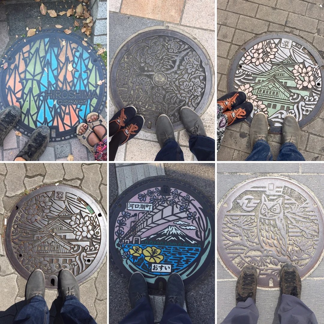 Each manhole cover is a unique piece of art. https://t.co/9E7ILUqtu6