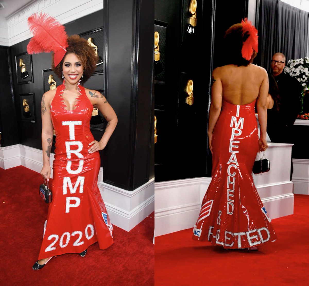 mattxiv's tweet image. i’m being serious. who the hell is joy villa? she’s been invited to the grammys almost every year for the last decade and does this every time. she’s a “singer” with 1,108 monthly listeners on spotify. does anyone know what’s going on