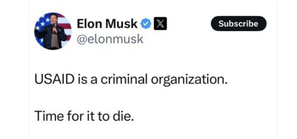 australiax's tweet photo. @elonmusk You’re a criminal. Time for YOU to expire. https://t.co/AcavSxbSLh
