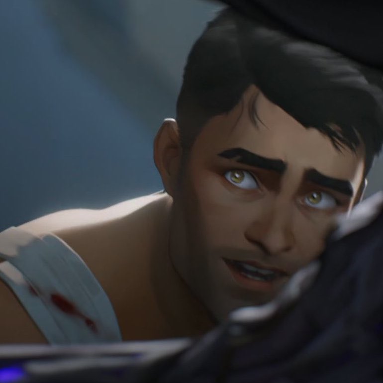 jayvikism's tweet image. jayce’s expression here is something so unbelievably serious to me