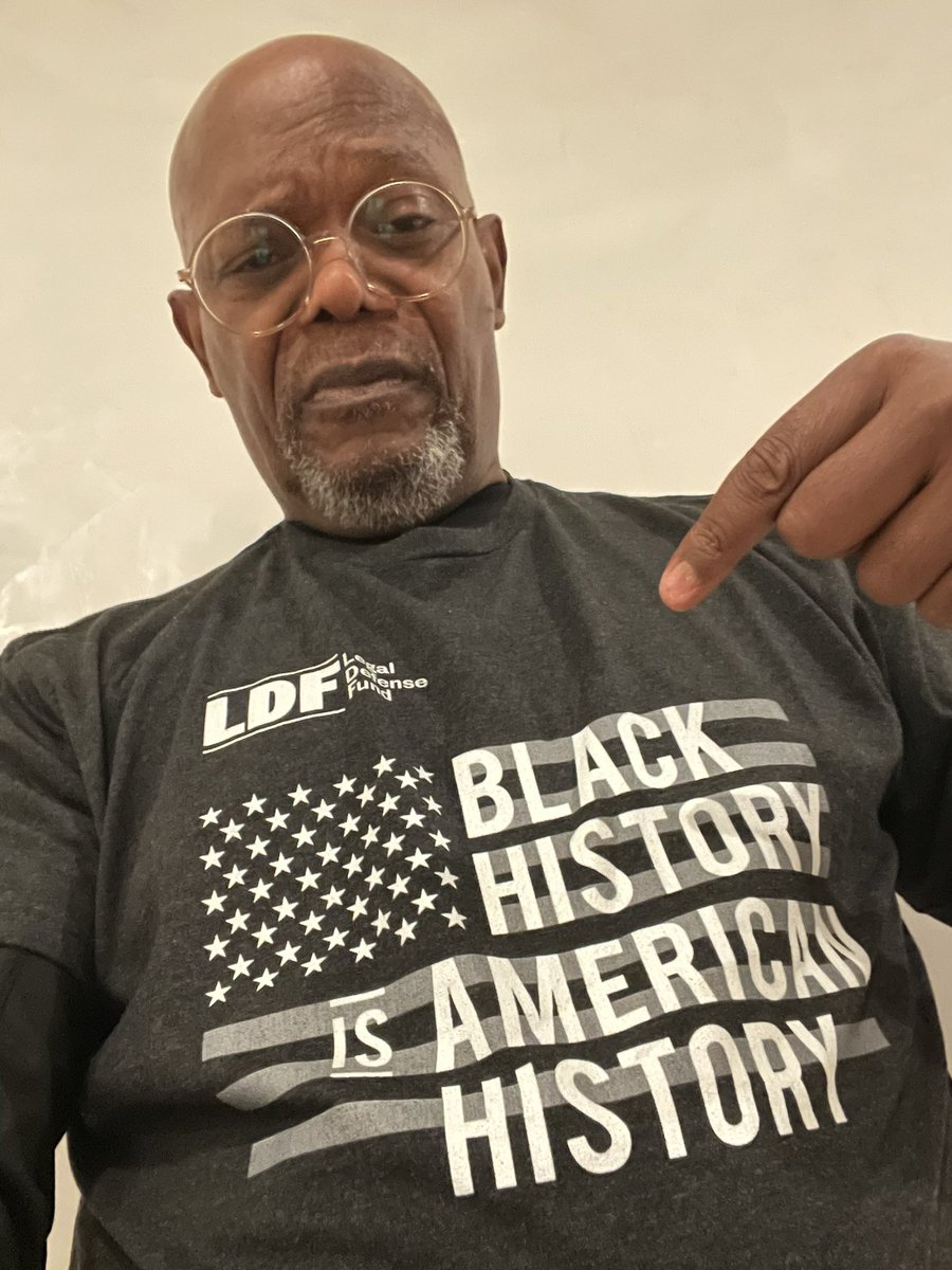 SamuelLJackson's tweet image. BLACK HISTORY IS AMERICAN HISTORY❗
Proud to rep @NAACP_LDF this #BlackHistoryMonth and beyond 🙌🏾 🙌🏾 LDF has long led the advancement of CIVIL RIGHTS, VOTING RIGHTS, RACIAL JUSTICE and EDUCATIONAL EQUALITY for the last 85 YEARS. 🙏🏾 🙏🏾 💪🏾 💪🏾
This work is far…