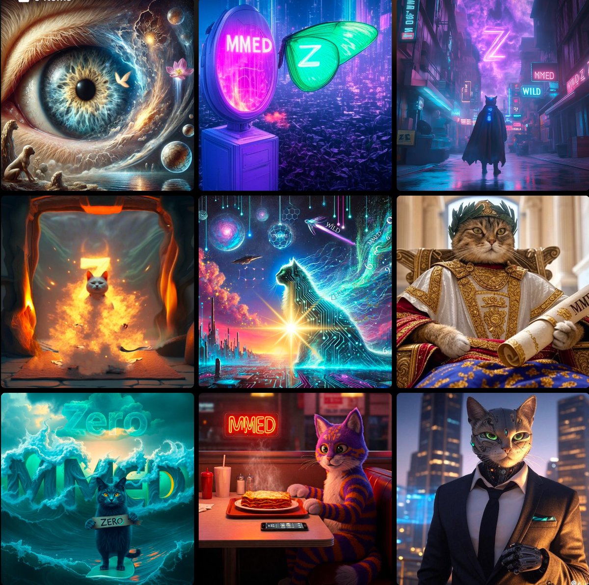 MMED369's tweet photo. 🏆 MMED MASTERPIECE WINNERS 🎨

1st Place (1107 MEOW): @vilidokov 
2nd Place: @unbelieVEVEable 
3rd Place: @thanatos2185 

Magnificent art from all 9 creators!
Keep making masterpieces every day 🌟

#MMED https://t.co/zeqAByypro