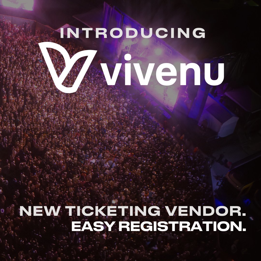 bornraisedfest's tweet photo. Exciting news! We’re partnering with a new ticketing vendor, Vivenu, to make your ticket-buying experience even better.
AS PART OF THIS CHANGE, YOU WILL NEED TO CREATE A NEW ACCOUNT TO PURCHASE YOUR TICKETS🎟️
We can’t wait to raise a glass and celebrate country music with y’all🍻 https://t.co/imUO6UVeiZ