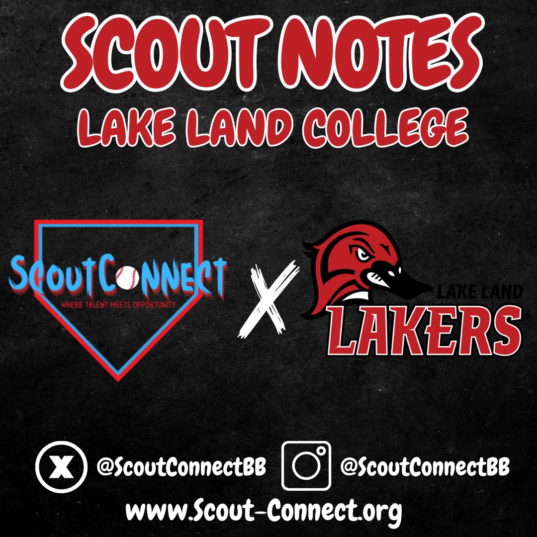 𝐒𝐜𝐨𝐮𝐭 𝐍𝐨𝐭𝐞𝐬: 𝐋𝐚𝐤𝐞 𝐋𝐚𝐧𝐝 𝐉𝐂 🔎

+ Notes and video on 1️⃣4️⃣ names to know for <a href="/LLC_Baseball/">Lake Land Baseball</a>, several of whom are uncommitted. 

+ More on them, found here.👇

📝: tinyurl.com/83tdsnje