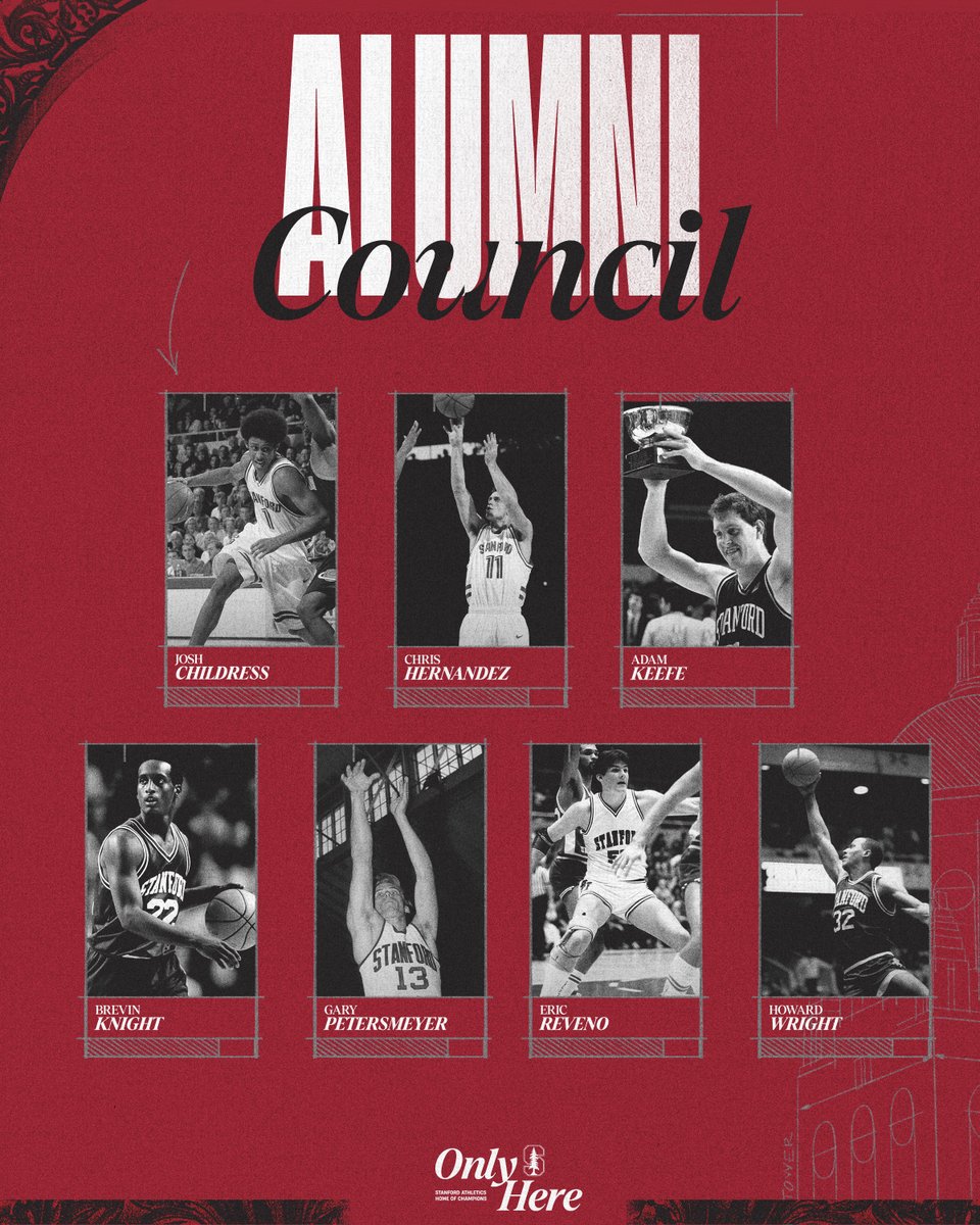 We're thrilled to bring back an elite group of former players - successful on the court at Stanford and in their professional lives - to form our Alumni Council.

🔗: stanford.io/4hp16kl #GoStanford