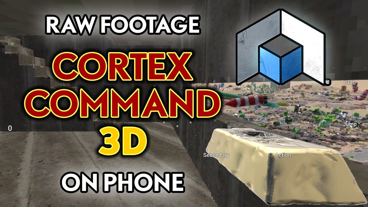 Data01's tweet image. Having a lot of fun playing the now available #CortexCommand 3D minimal slice on any PHONE! Grab it on the App/Play store and join me in there after THREE taps (yes free and no signup)

Completely unedited footage in the first comment below