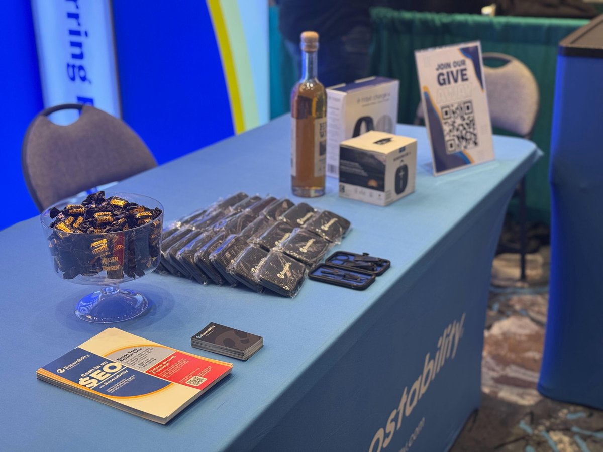 Boostability's tweet image. 🚨 Giveaway Alert! 🚨
We’re at #ASW25—come visit Boostability at Booth #417! You could win:
🥃 High West Whiskey
⌚ Fitbit Charge 6
🔊 Wonderboom Speaker
Don’t miss out! Let’s connect! 👋 #AffiliateSummitWest #Boostability #ASW