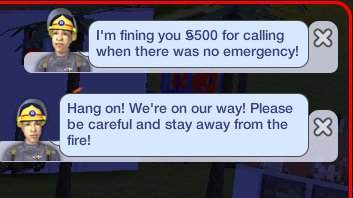 19Chappers99's tweet image. Got fined $500 for reporting a tree on fire #TheSims2LegacyCollection