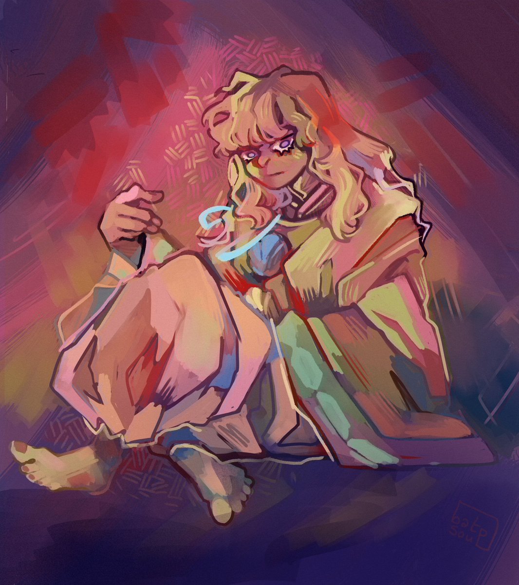 batsoupart's tweet image. hakudoshi for my fellow inuyasha hotties... i tried to be experimental w the colors and just cut loose!