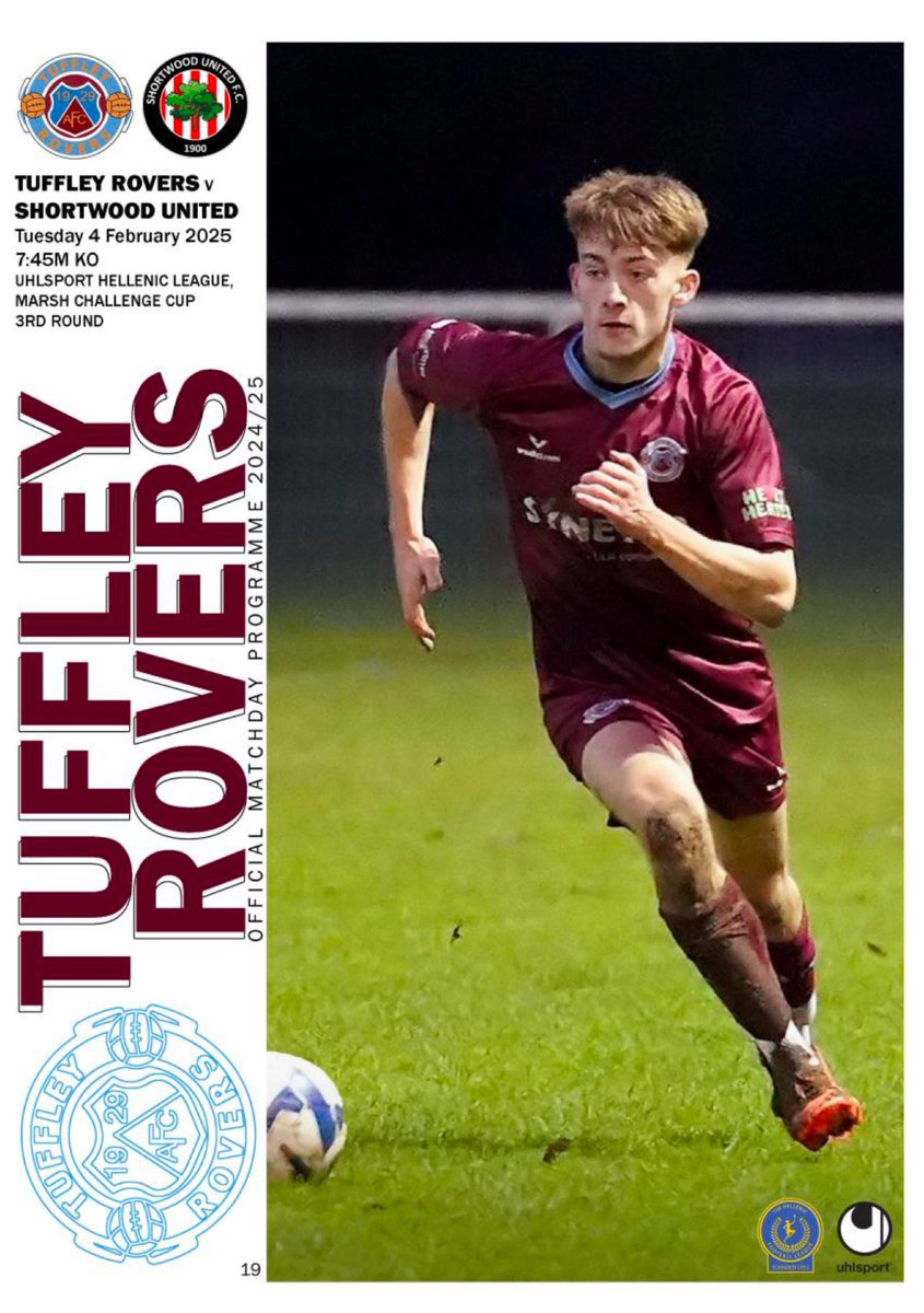 Tuffley Rovers FC (@tuffleyroversfc) on Twitter photo Tonight’s match-day programme for our Marsh Challenge Cup tie with <a href="/ShortwoodUtdFC/">Shortwood Utd FC</a> is now available online, with printed copies available at the turnstiles:
tuffleyroversfc.co.uk/wp-content/upl… Tonight’s match-day programme for our Marsh Challenge Cup tie with <a href="/ShortwoodUtdFC/">Shortwood Utd FC</a> is now available online, with printed copies available at the turnstiles:
tuffleyroversfc.co.uk/wp-content/upl…